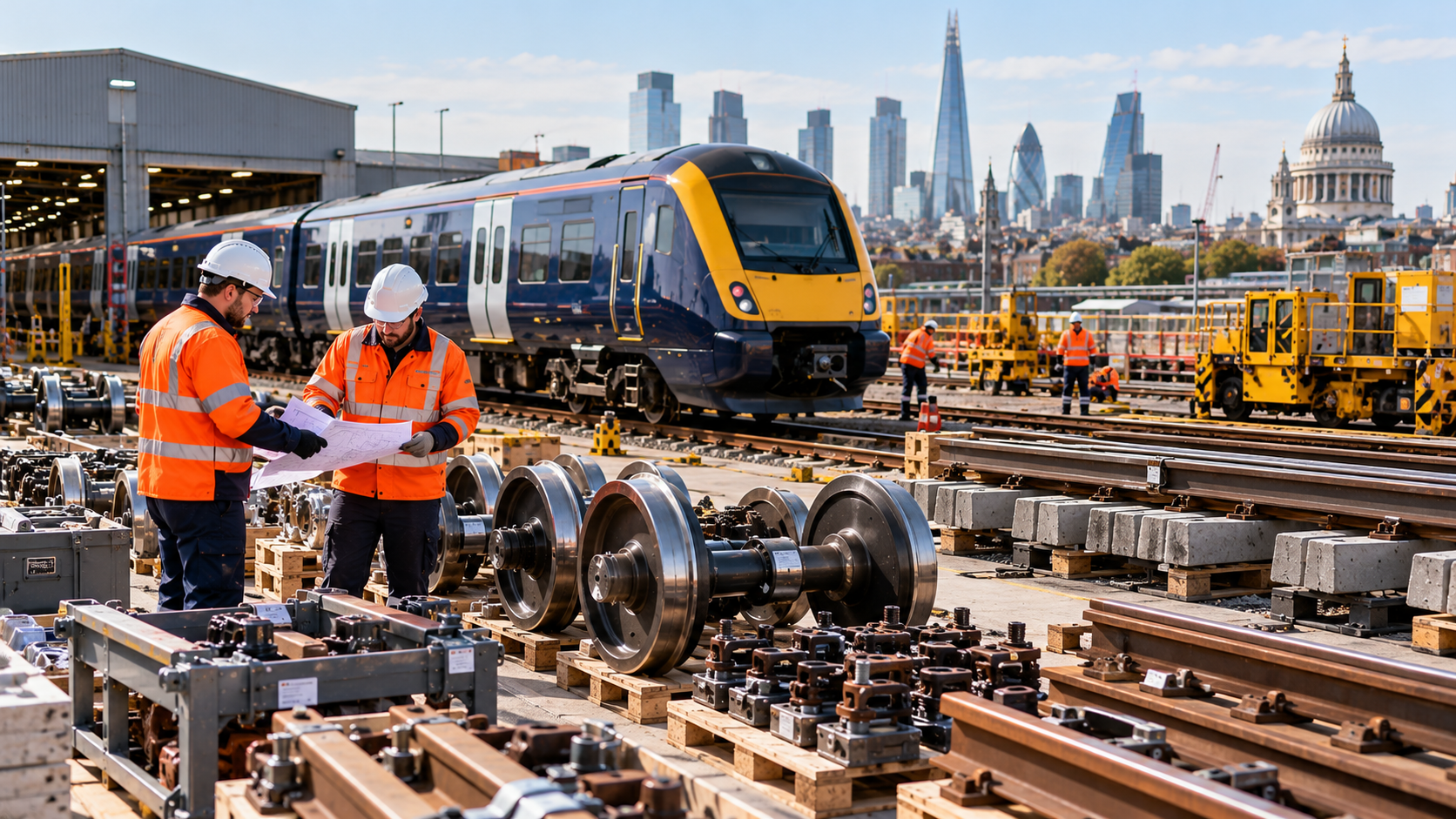 UK Railway Rolling Stock & Track Sourcing: The pearlconrail.co.uk Supply Advantage